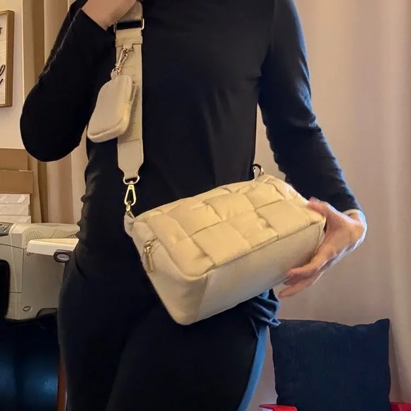 Rotunda Espe Crossbody Bag - Cream - Picture 9 of 10